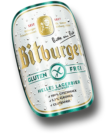 Bitburger Helles Lagerbier - glutenfrei