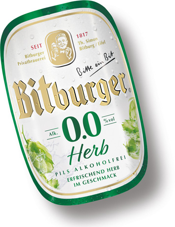 Bitburger 0,0% Herb Pils Alkoholfrei