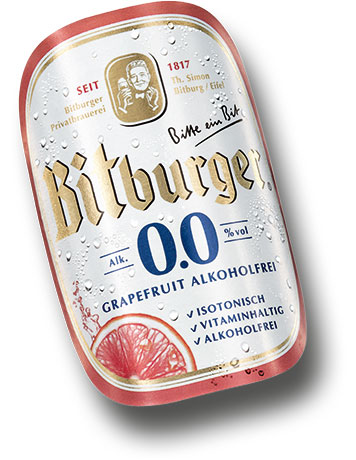 Bitburger 0,0% Grapefruit Alkoholfrei